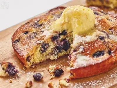 Blueberry Lemon Cornbread