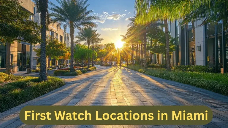 First Watch Miami Locations