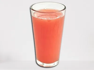 First Watch Fresh Grapefruit Juice in a clear glass