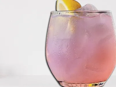 Spiked Lavender Lemonade at First Watch